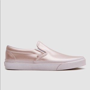 Vans Classic Slip-on, Metallic Rose Gold